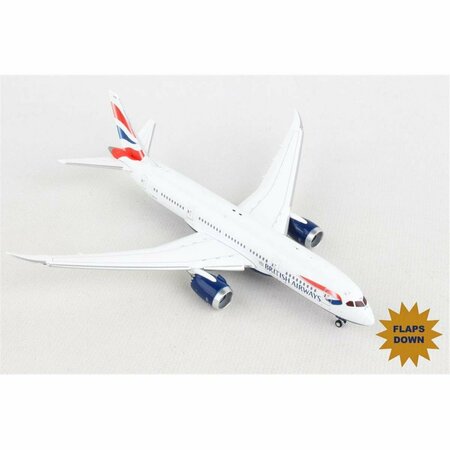 TOYOPIA 1-400 Scale Registration No.G-ZBJG Flaps Down British 787-8 Model Aircraft Toy TO3450897